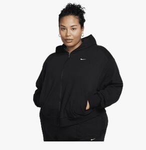 Nike Women's Sportswear Chill  Full Zip French Terry Loose-fit Hoodie Size 1X